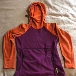 Melanzana microgrid hoodie women’s size medium
